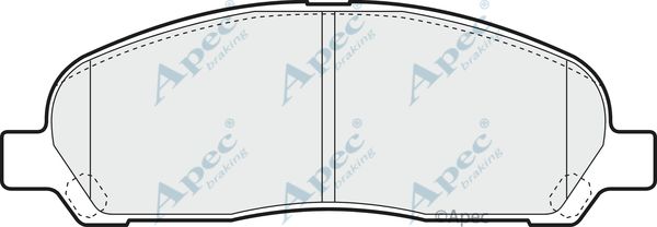 APEC BRAKING Jarrupala, levyjarru PAD1421